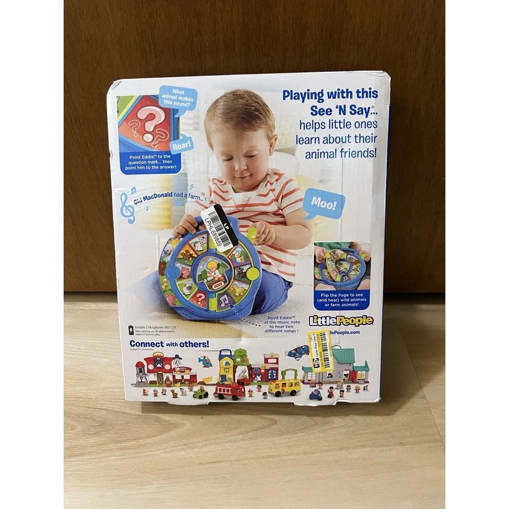 Fisher-Price Little People World of Animals See 'n Say‎ Toddler Musical Learning